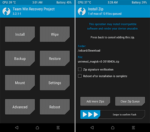 Install Magisk Module