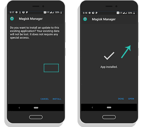 install magisk manager apk